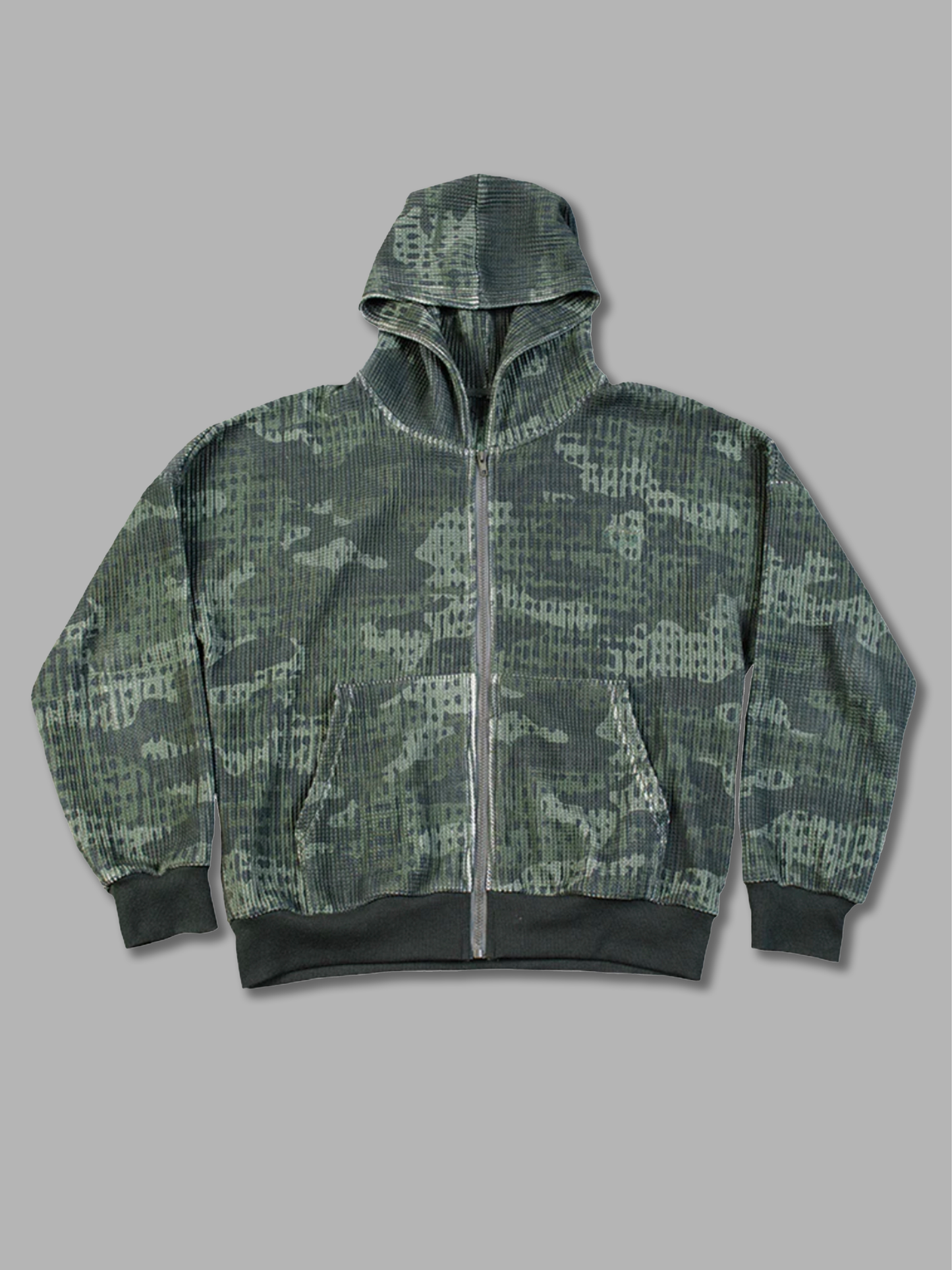 Waffle Zip Camo