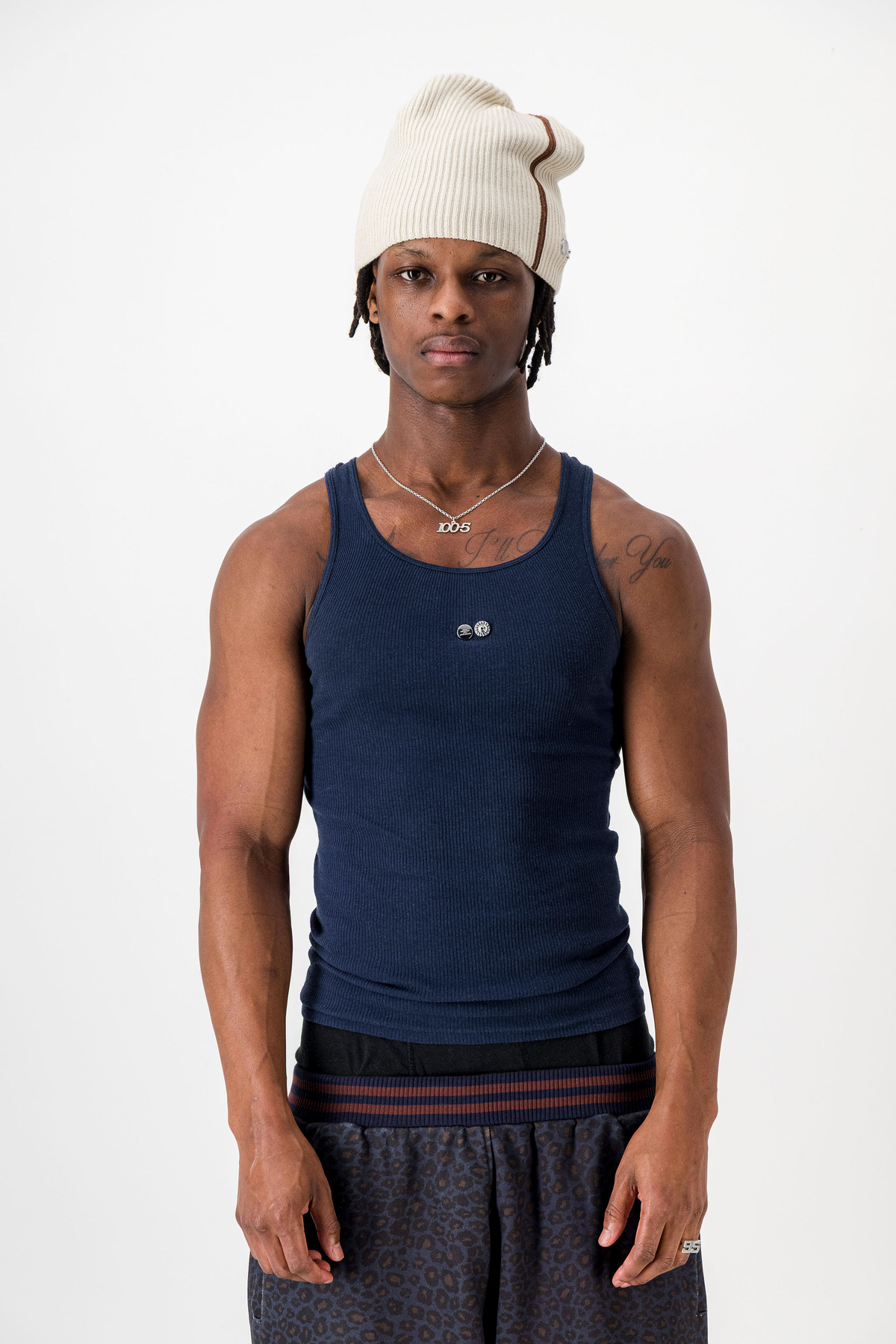 Cream Beanie