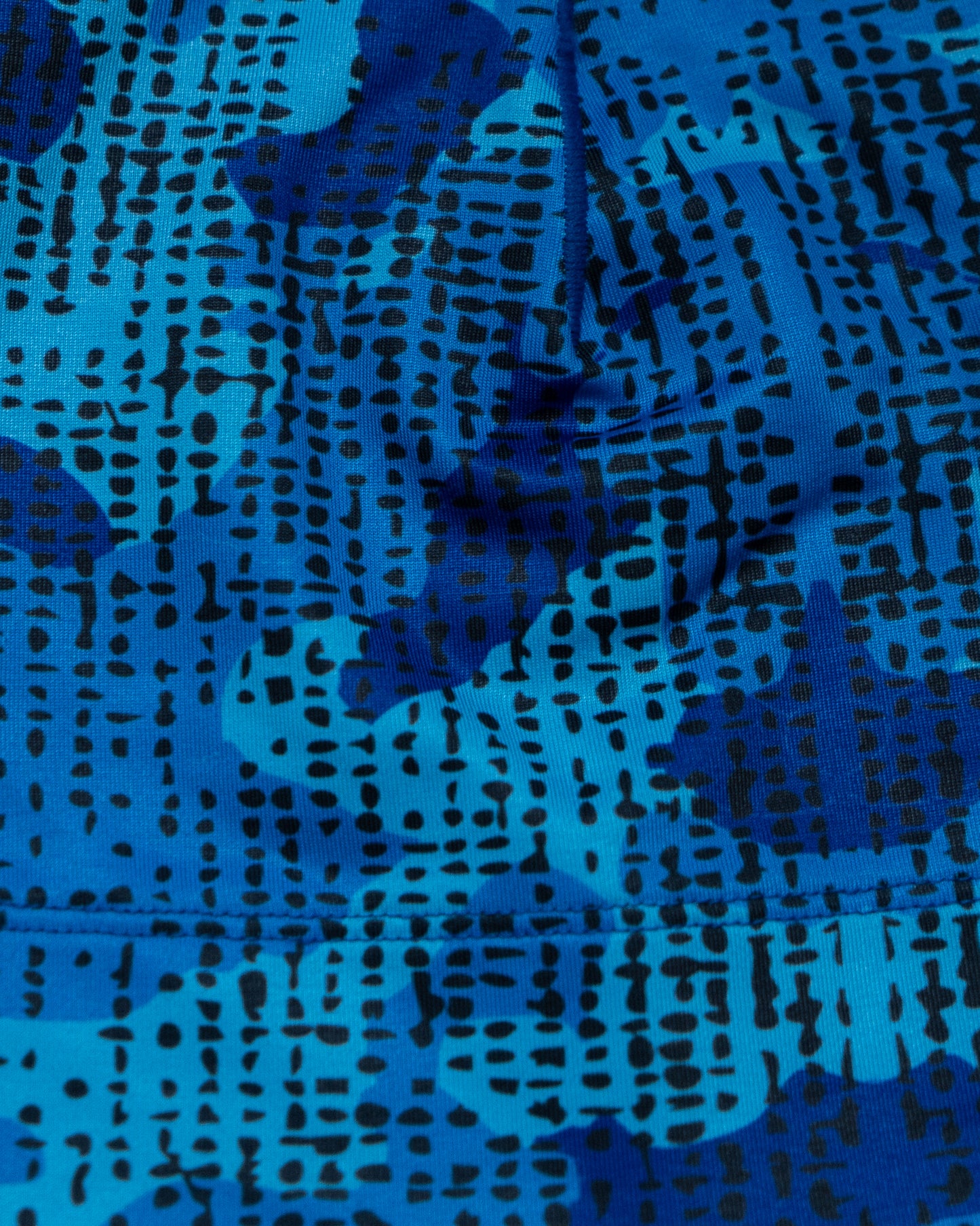 Camo beanie (blue)