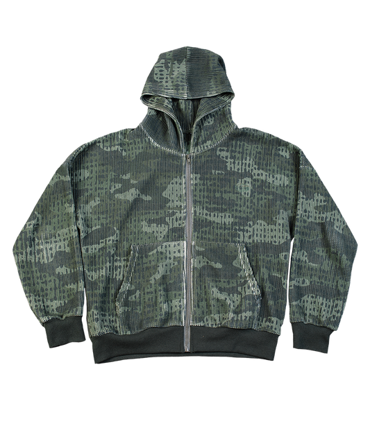 Waffle Zip Camo