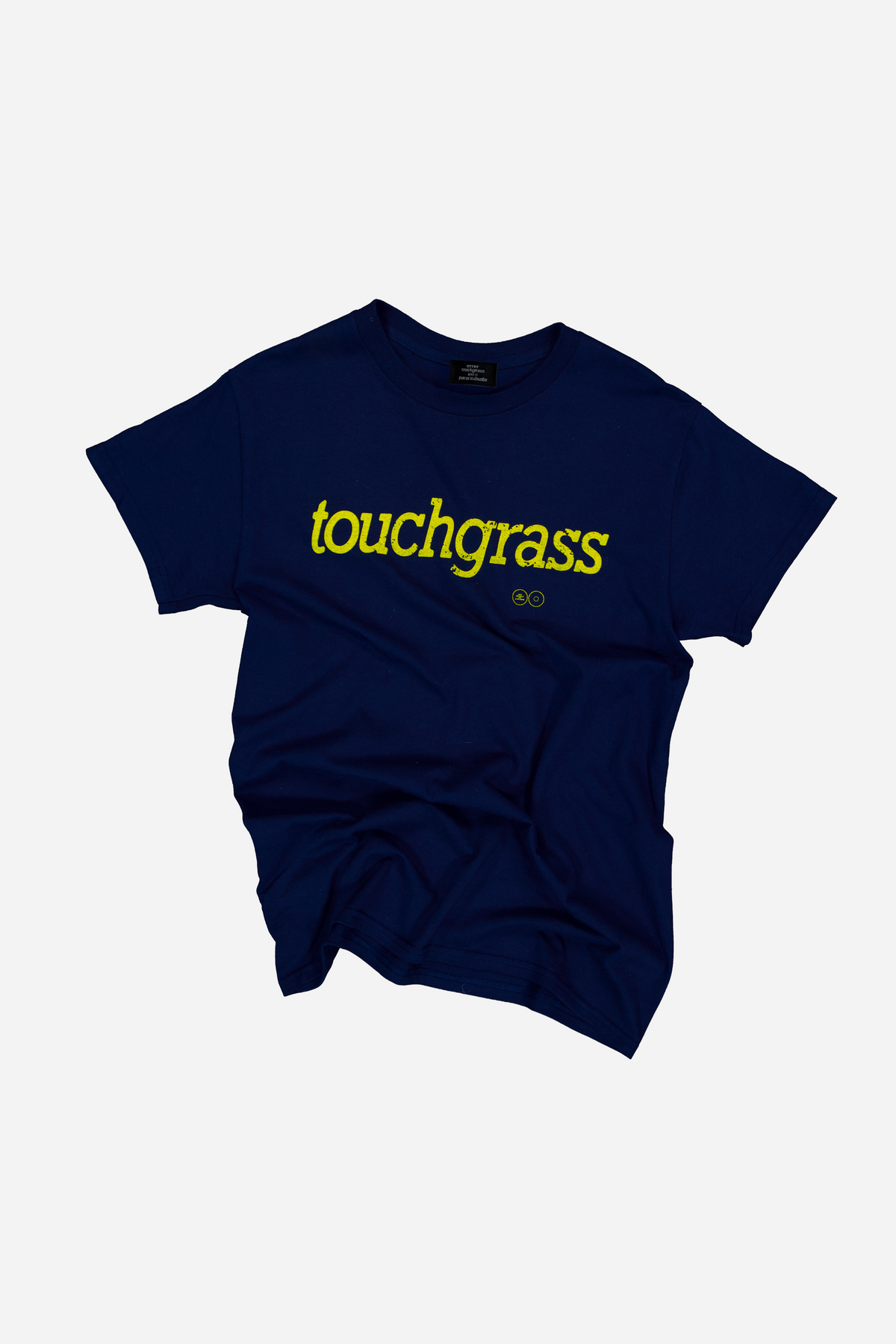 Touchgrass classic tee navy