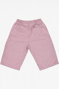 Pink long shorts