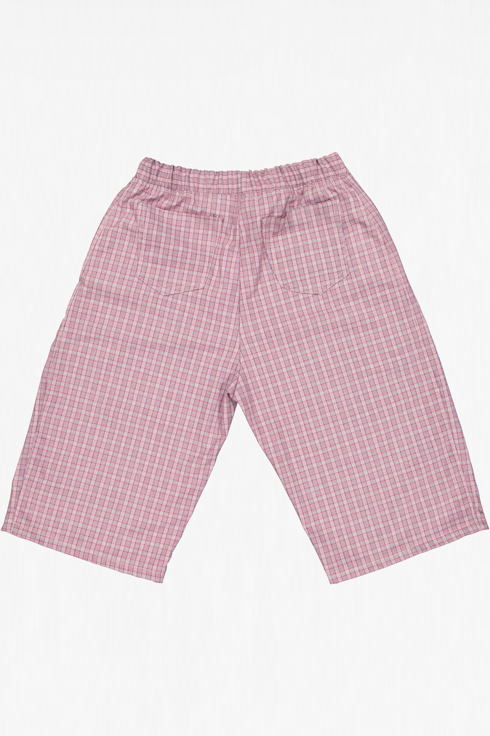 Pink long shorts